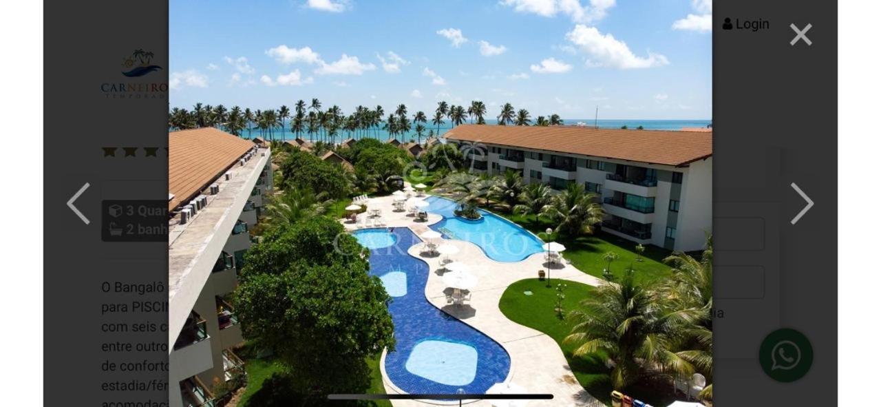 Carneiros Beach Resort - Flat Tamandaré Exteriör bild